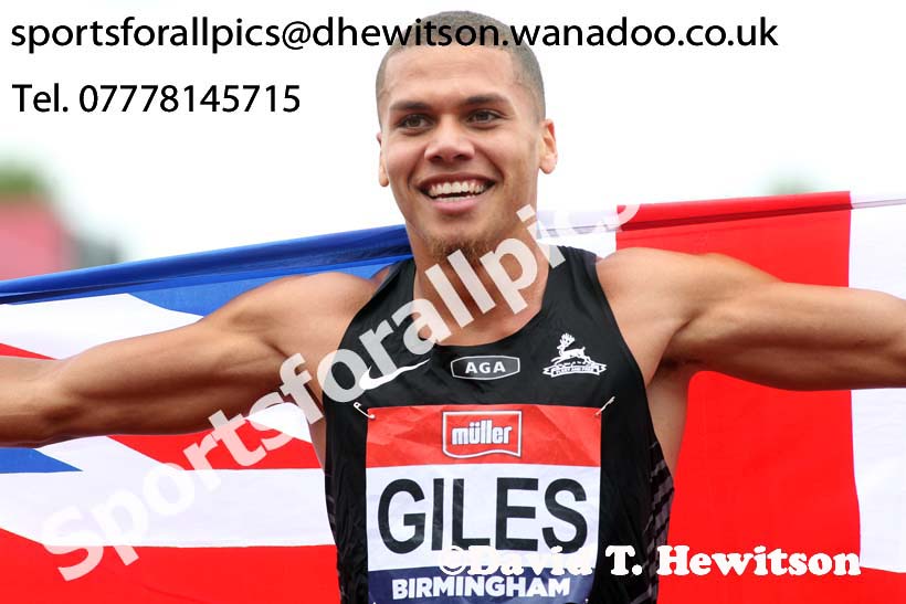 Mens 800 metres, British Championships, Birmingham. Photo: David T. Hewitson/Sports for All Pics